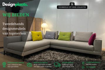 Refurbished Designbanken Snel in Huis, Huis en Inrichting, Banken | Bankstellen, Ophalen of Verzenden, Nieuw