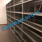 Gegalvaniseerde metalen legbordstelling - 224 cm hoog, 6 met, Ophalen of Verzenden