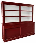 Buffetkast rood Lisse 240cm, Ophalen of Verzenden, Nieuw