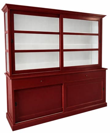 Buffetkast rood Lisse 240cm, Ophalen of Verzenden, Nieuw