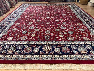 Tabriz - Vloerkleed - 3.8 m - 2.8 m - Royal Blumen floral, Nieuw