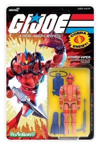 GI Joe ReAction+ Action Figure Wave 07 Hydro Viper (Comic) 1, Ophalen of Verzenden, Nieuw