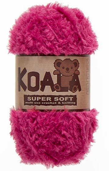 Lammy Yarns Koala - 43 Fuchsia - Knuffelzacht Fantasiegare, Ophalen of Verzenden, Nieuw