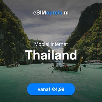 eSIM Thailand - Mobiel internet vanaf €4,99, Telecommunicatie, Verzenden, Nieuw, Prepaidkaart