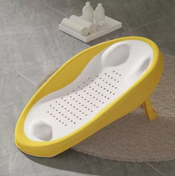 Opvouwbaar Baby Badzitje met Antislip en Rugleuning, Verzenden, Nieuw