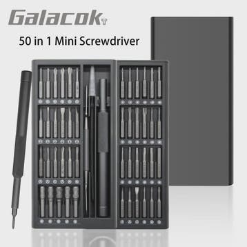 Galacok 50-in-1 Precisie Schroevendraaierset - Magnetisch S2, Verzenden, Nieuw