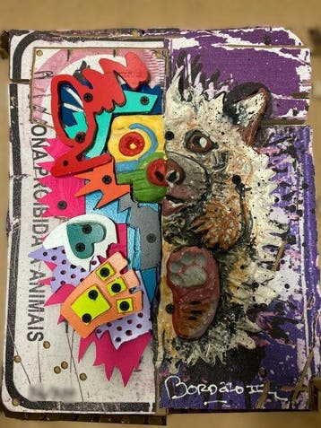 Bordalo II (1987) - Half Hedgehog Edition