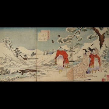 Ysai Nobukazu /  (1872–1944) Genpei Setsugekka: Sneeuw