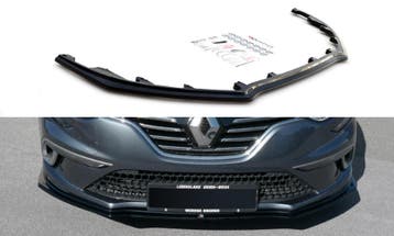 Voorspoiler Renault Megane 4 GT-Line Maxton Design glans, Ophalen of Verzenden, Nieuw