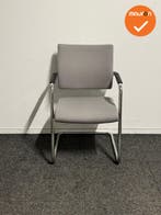 Rohde & Grahl - Vergaderstoel - grijze stoffering, Vergader- of Presentatieruimte, Ophalen of Verzenden, Gebruikt, Stoel