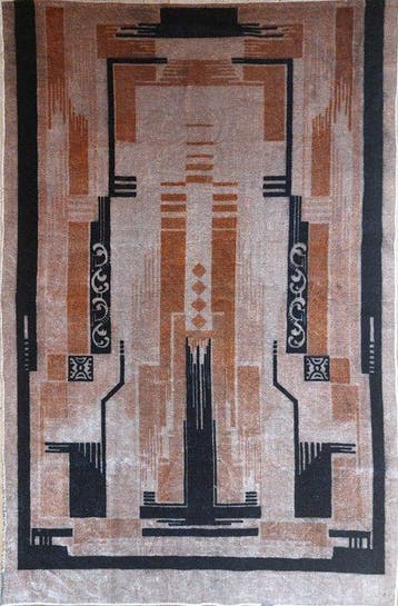 Jaap Gidding (toegeschreven) Art Deco - Wandtapijt - 131 cm