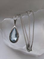 Zilver - Ketting met hanger - Art Deco