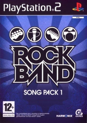 Rock band song pack 1 (ps2 nieuw), Spelcomputers en Games, Ophalen of Verzenden, Nieuw