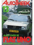 ALLES OVER DE FIAT UNO, AUTOTHEEK 13 (AUTO VAN HET JAAR, Nieuw, Author