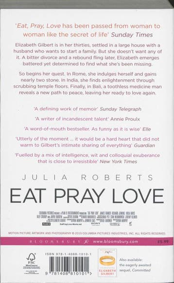 Eat, Pray, Love 9781408810101 Elizabeth Gilbert, Boeken, Verzenden, Gelezen, Elizabeth Gilbert