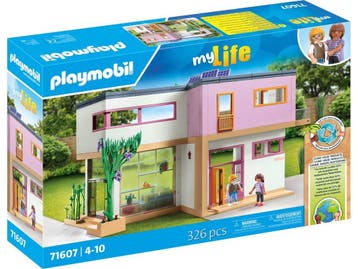 PLAYMOBIL My Life - Woonhuis 71607 - met wintertuin -, Verzenden, Zo goed als nieuw