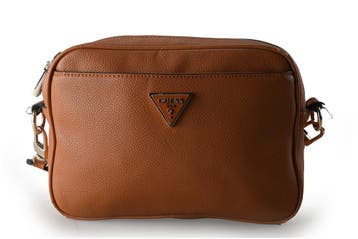 Guess Schoudertas Cognac, Verzenden, Gebruikt