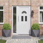 vidaXL Plantenbak 2 pcs Antraciet 50 x 50 x 50 cm Staal, Verzenden, Minder dan 60 cm, Nieuw, Metaal