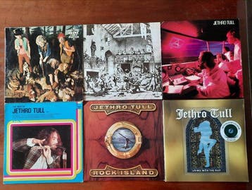 Jethro Tull - 6 x LP albums including 1 x Double Album -, Cd's en Dvd's, Vinyl Singles, Nieuw in verpakking