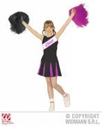 Cheerleader kind zwart/roze, Ophalen of Verzenden, Nieuw