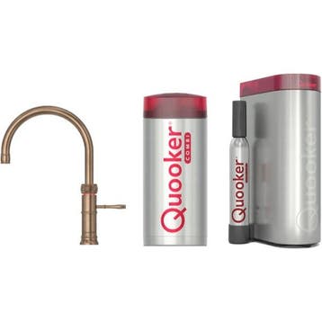 QUOOKER COMBI CLASSIC FUSION ROUND MESSING PATINA +2676, Ophalen of Verzenden, Nieuw