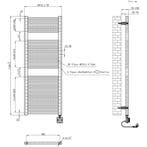 Wiesbaden Elara Elektrische Radiator - Smart WiFi -, Ophalen of Verzenden, Nieuw