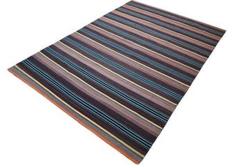 Moderne gestreepte - Vloerkleed - 240 cm - 170 cm -, Nieuw