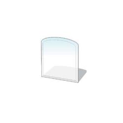 Vloerplaat 1100x850mm glas 8mm, Ophalen of Verzenden, Nieuw