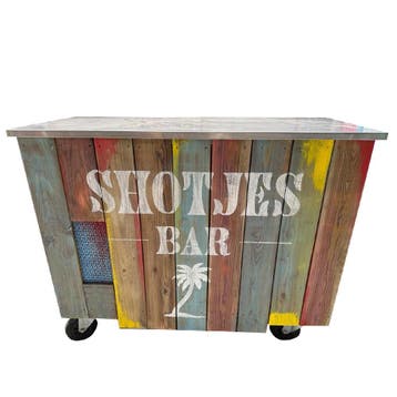 Mobiele shotjes koelbuffet in Ibiza stijl, Ophalen of Verzenden