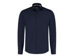 Boston Brothers Navy Businessoverhemd - Maat L - 100% Katoen, Verzenden, Nieuw