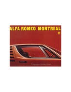 1973 ALFA ROMEO MONTREAL BROCHURE NEDERLANDS, Boeken, Auto's | Folders en Tijdschriften, Nieuw, Alfa Romeo, Author
