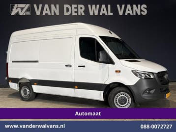 Mercedes-Benz Sprinter | 317 CDI 170pk 9G-Tronic Automaat, Auto's, Automaat, Gebruikt, Euro 6, Wit