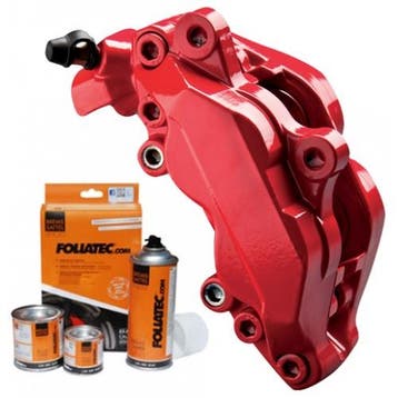 Foliatec Remklauwlakset | racing rosso | 3 Komponenten, Verzenden