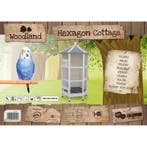 Voliere Woodland Hexagon Cottage – Houten buitenvolière v, Dieren en Toebehoren, Vogels | Hokken en Kooien, Verzenden, Nieuw, Hout