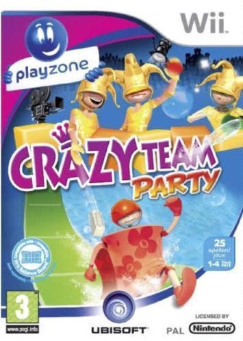 Crazy Team Party Wii Garantie & morgen in huis!, 1 speler, Ophalen of Verzenden, Zo goed als nieuw, Vanaf 3 jaar