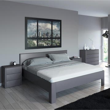 Van Os Carlton Houten Bed - 180 x 200, Nieuw