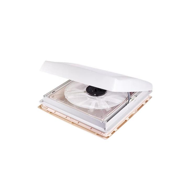 Thule Vent 12V Translucent (wit licht doorlatend) 40x40cm, Caravans en Kamperen, Camper-accessoires, Nieuw, Ophalen of Verzenden
