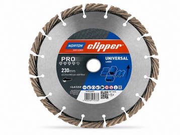 Norton Clipper Pro Universeel diamantzaagblad 230 x 22,23 mm, Ophalen of Verzenden, Overige typen