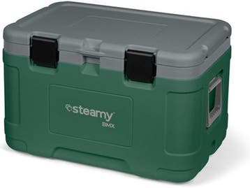 Steamy BMX 50 - Koelbox 50 Liter - Robuust - Groen, Verzenden, Zo goed als nieuw