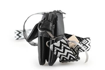 Charm London Handtas Zwart, Verzenden, Zo goed als nieuw, Zwart