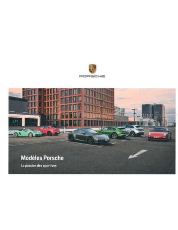 2023 PORSCHE PROGRAMMA BROCHURE FRANS, Nieuw, Porsche, Author