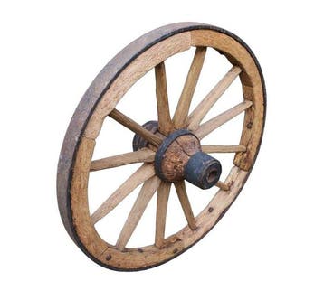 Industrieel design Architectonisch ornament - Big Wheel -