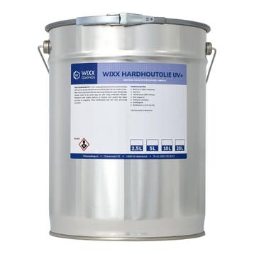 Wixx Hardhoutolie UV+ Antraciet 2.5L, Minder dan 5 liter, Verzenden, Nieuw, Verf