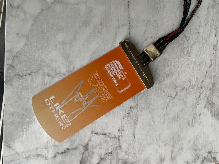 Carlos Sainz - Vip Paddock Pass, Verzamelen, Automerken, Motoren en Formule 1