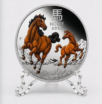 Australië. 1 Dollar 2026 – Lunar Series III: Year of the