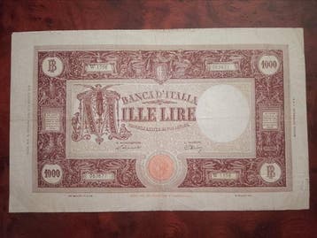 Italië. - 1.000 Lire 12/10/1946 - Gigante BI 51C; Pick 72