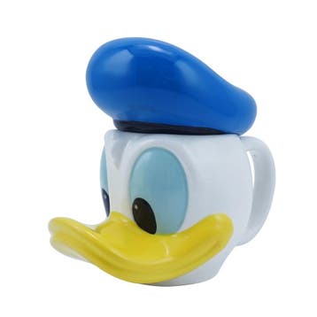 Donald Duck 3D Mok met Deksel, Verzamelen, Ophalen of Verzenden, Nieuw