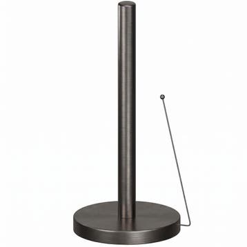 Vrijstaande keukenrolhouder met antirolarm en gunmetal, Nieuw