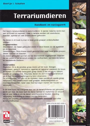 Terrariumdieren / Over Dieren 9789058216083 I. Schuiten, Verzenden, Zo goed als nieuw, I. Schuiten