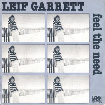 Single vinyl / 7 inch - Leif Garrett - Feel The Need, Verzenden, Zo goed als nieuw, 7 inch, Pop